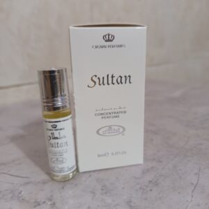 عطر روغنی سلطان الرحاب 6 میلی لیتر با رایحه چوبی ادویه ای